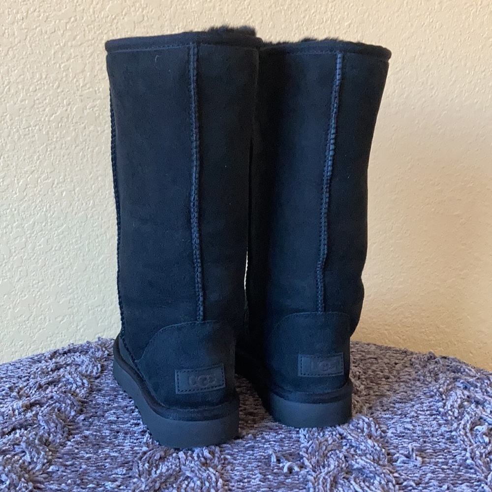 NEW UGG Tall Black Boots Size 6